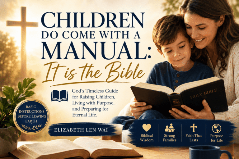 Children Do Come with a Manual: It is the Bible by Elizabeth Len Wai Offers a Timeless Guide for Raising Children with Purpose, Wisdom, and Faith